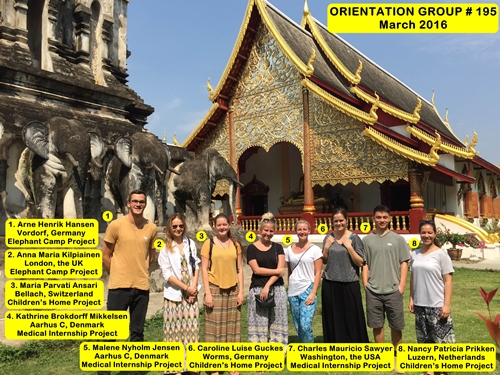 Chiang Mai Thailand Volunteer Group 195