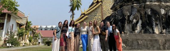 Utah Tech University Thailand Elephant Camp Volunteer Group!